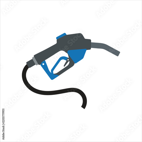 Gasoline Nozzle Designs Vector Illustration