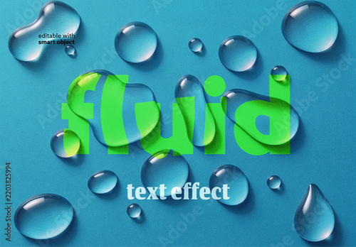 Liquid Text Effect