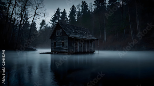 house on the lake