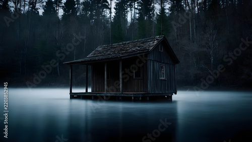 house on the lake