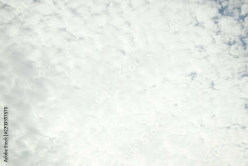 Soft blue sky cloud abstract background vintage color