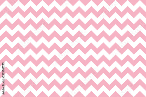 Fotografía Pink and white color Zig zag seamless pattern.