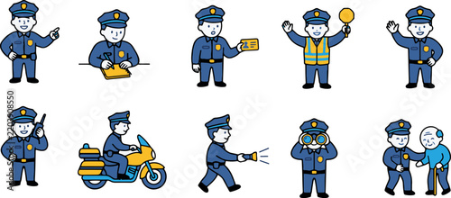 All Day Police Officer Duties and Law Enforcement Actions