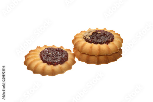 cookies isolated on white background