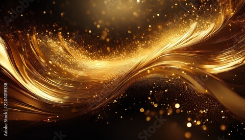 background abstract gold gliter splash