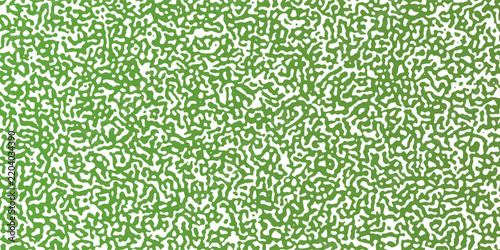 Seamless vector matcha green lines turing pattern