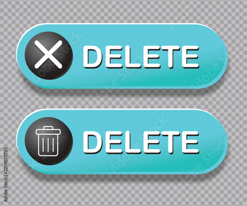 Delete Button Interface
