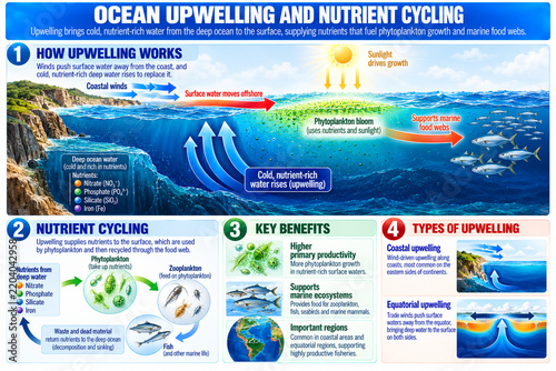 Ocean Upwelling and Nutrient Cycling