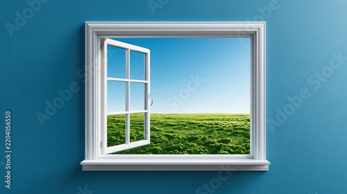 Window to serenity expansive view peaceful escape
