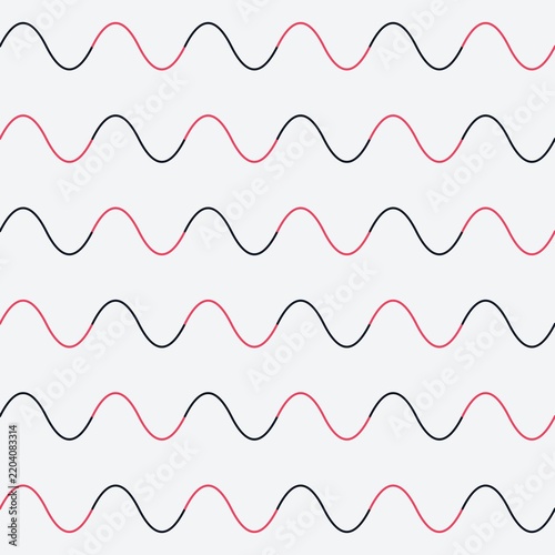 Wave pattern abstract geometric background