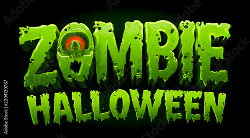 Apply a 3D Halloween style vector edit to the editable text for a premium look