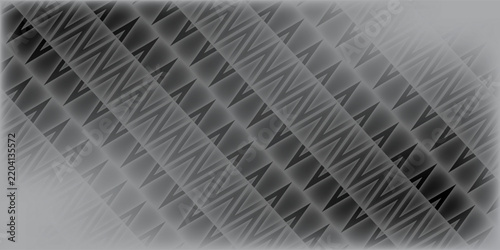 Abstract Black Geometric Pattern With Triangle Grid and Metallic Diamond Texture Background