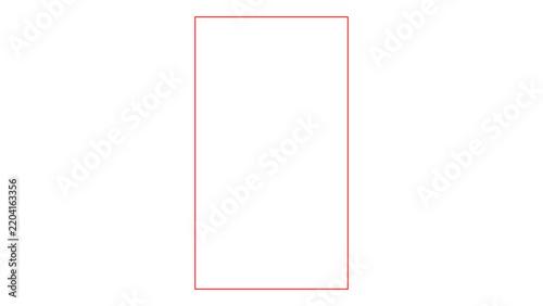 Plakat Vertical frame