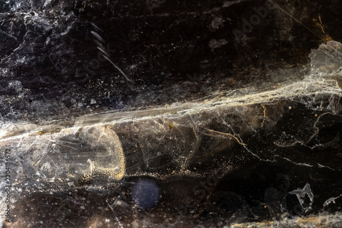 Close-up Mineral Stone Texture. Geology Stone Slice	