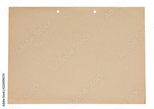 Set of antique paper sheets isolated on white background, studio shot of old textured paper in different tones, showing aged surfaces and vintage character.