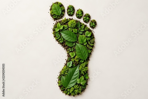 Carbon Footprint Leaves