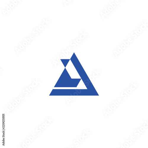 A letter logo concept template vector. A Initial Logo 