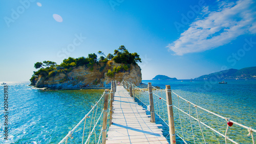 Cameo island, Zakynthos Greece, in summer on a sunny day