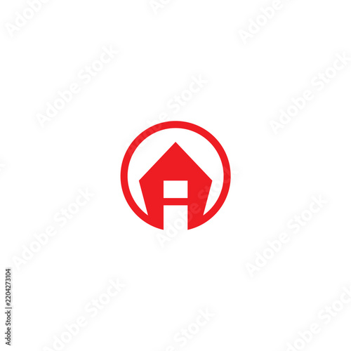 A letter logo concept template vector. A Initial Logo 