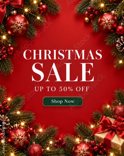 Christmas Sale Offers Discounts on Various Items