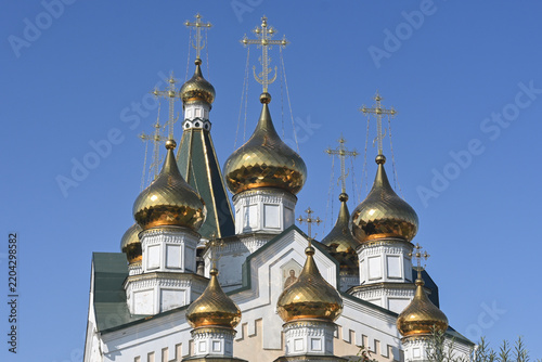 Transfiguration Cathedral in the city of Yakutsk,.