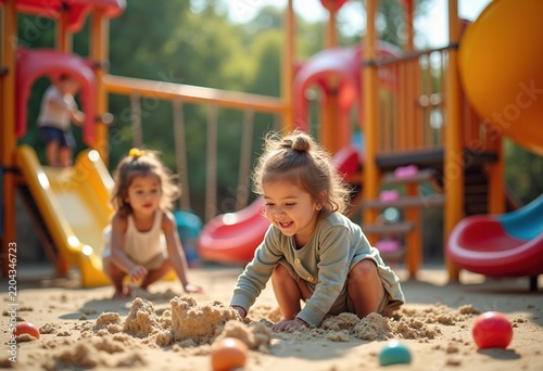 Engaging Playground Activities for Children in a Fun Park Setting