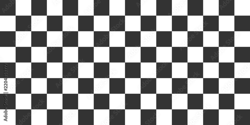Obraz premium Checkerboard Pattern. Seamless vector pattern with shapes on a transparent background. Includes geometrical shapes in a repeated layout. Usable for various ornamental design projects.