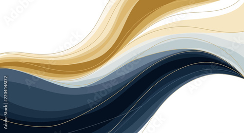 Abstract Flowing Liquid Motion Patterns.