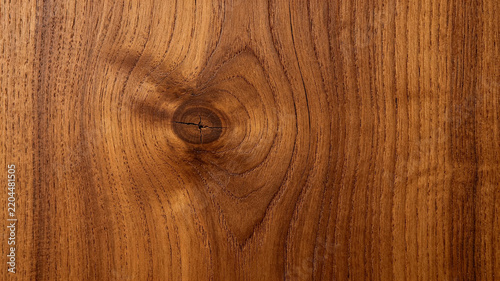 Natural Brown Wood Grain Texture with Knot