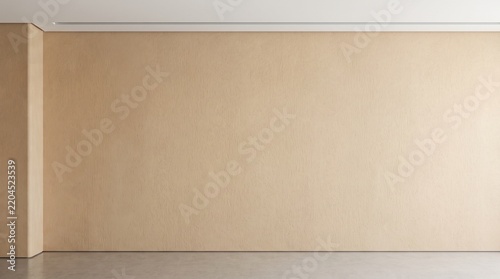 Fototapeta Sand Colored Architectural Wall Background