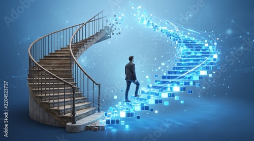Digital Transformation Business Concept