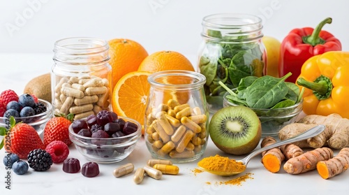 Immune System Health,Strong Body Immunity,Healthy Immune Balance, Healthy Foods and Supplements for Strong Immunity