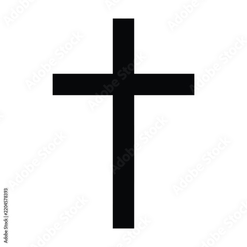 Simple Black Cross