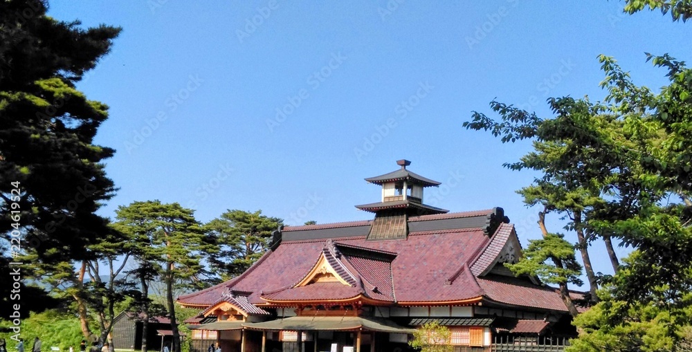 Fototapeta premium old wooden house 