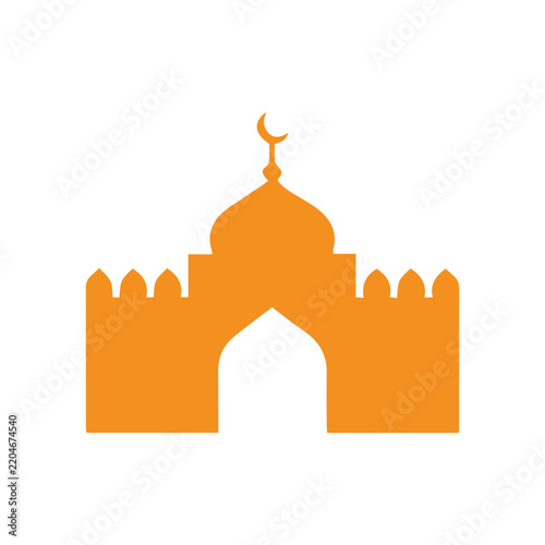 mosque vector illustration