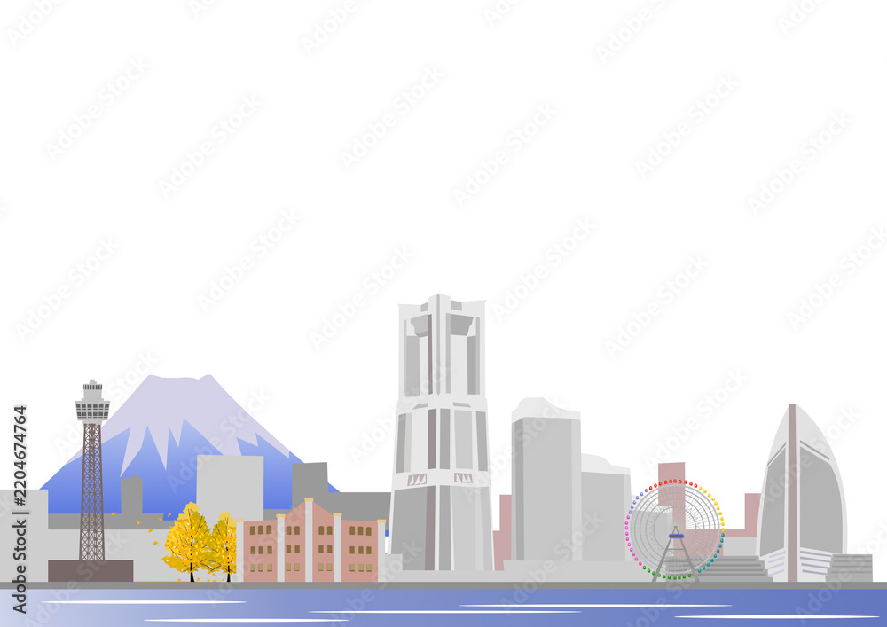 Obraz premium 横浜風景
