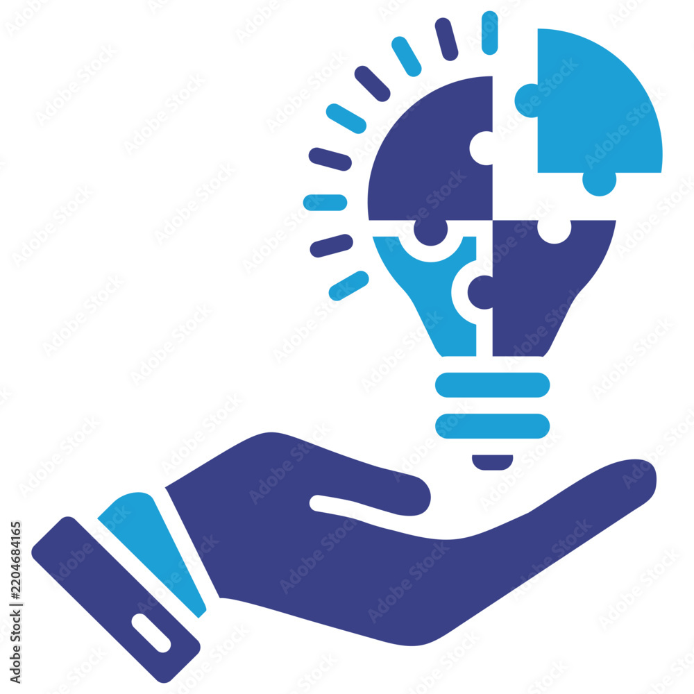 Obraz premium Problem Solving Icon