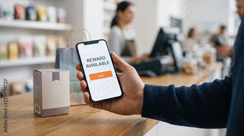 Using digital reward at retail checkout
