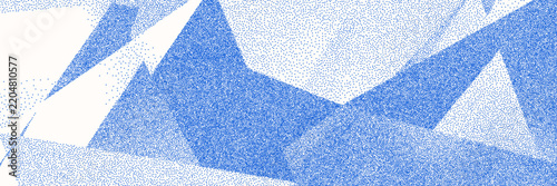 Graphic geometric background. Stipple effect backdrop in vector for design template, poster, project.