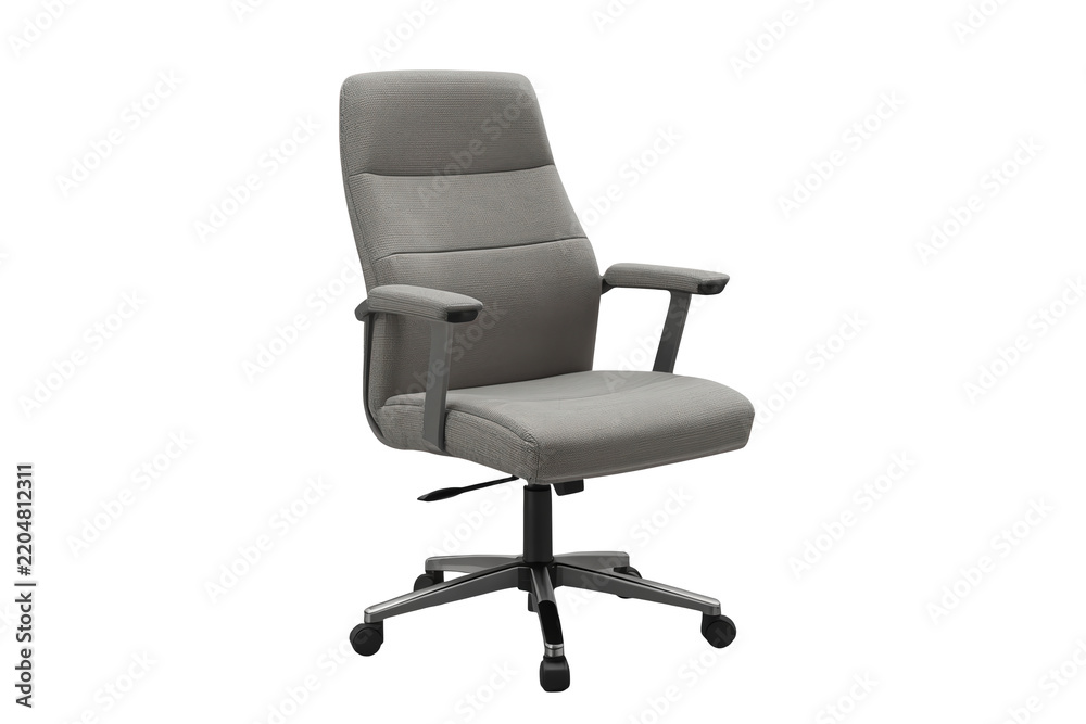 Obraz premium Cheerful ergonomic office chair transparent cutout