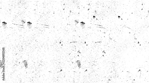 Horizontal scratched film texture with light leaks and linear dust particles for cinematic motion effects.