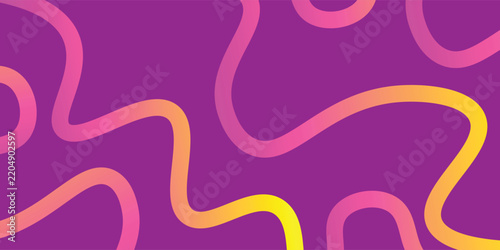 Abstract purple surface featuring bold gradient organic fluid lines wavy  backdrop  wallpaper  illustration