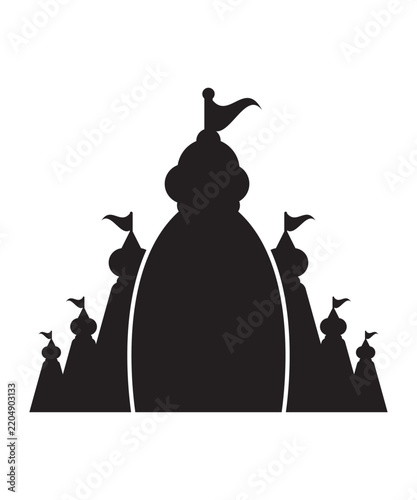temple icon, vector best flat icon.