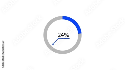 A dynamic modern circle loading animation, and on a black background is loading from 1 to 24 .
