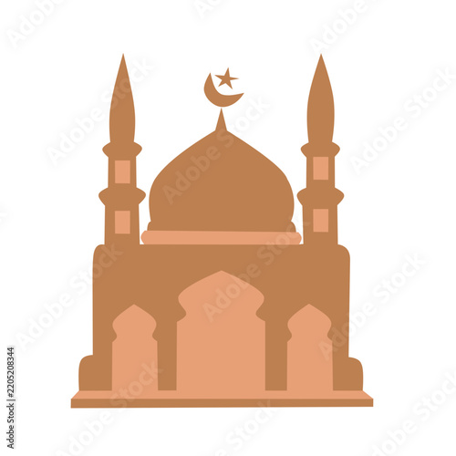 The mosque illustration