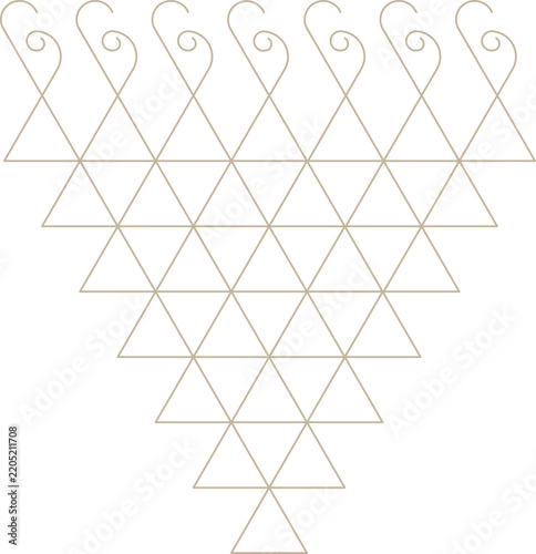 Indian Sarawati Symbol