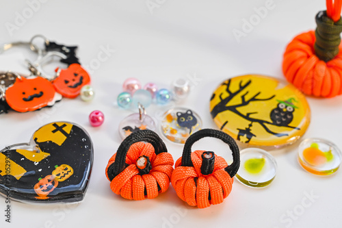ハロウィンのハンドメイド雑貨　イメージ