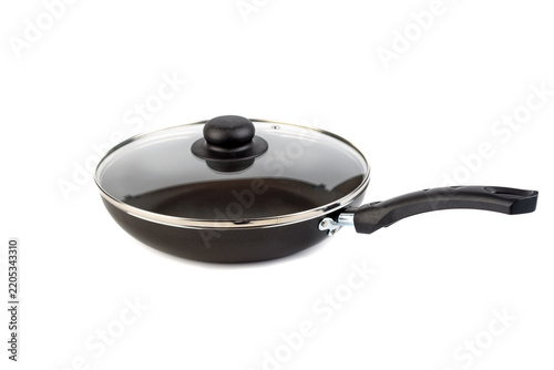 New Non-Stick Skillet Frying Pan with Assembled Glass Lid