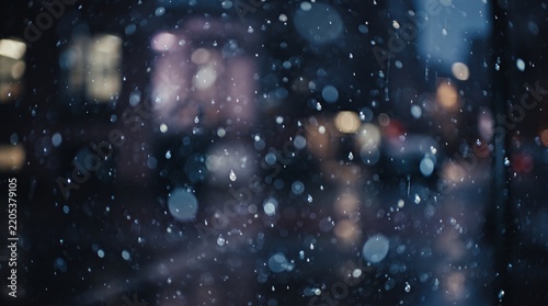 rain on the window