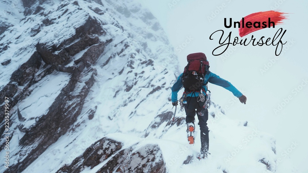 Fototapeta premium Inspirational quote blog banner template